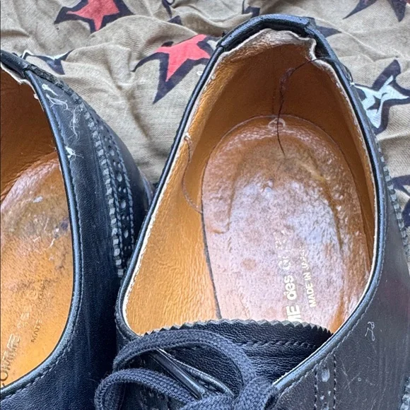 Comme des GarçonBlack Leather Brogues